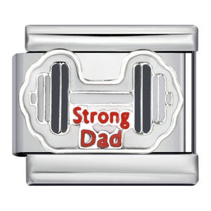 Strong dad