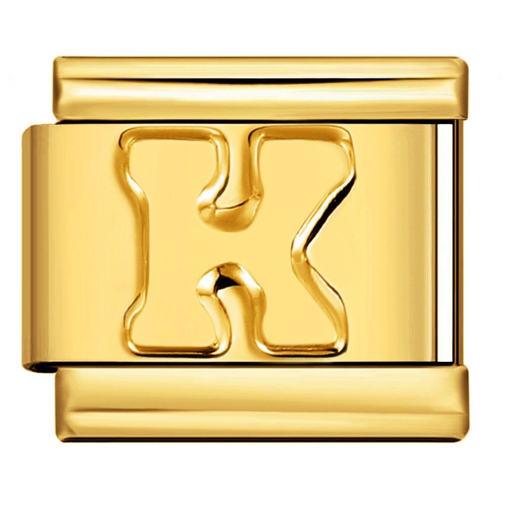 Bokstäver - Guld